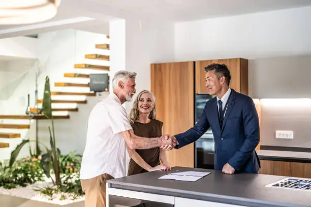 Handshake representing partnership
